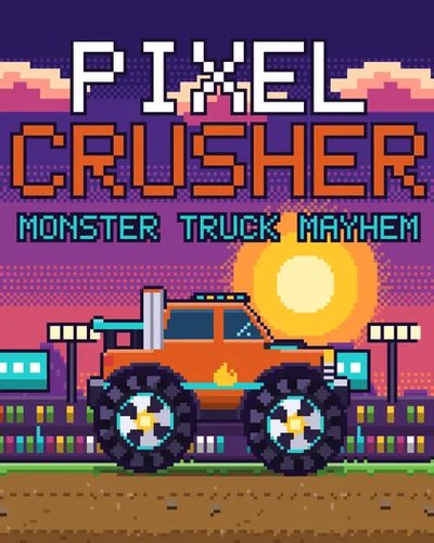 Pixel Crusher: Monster Truck Mayhem key art